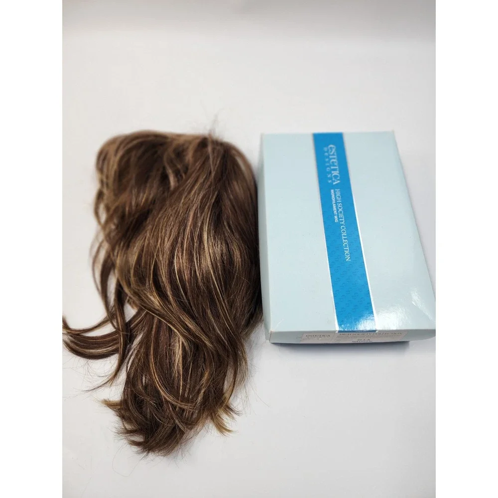 Estetica Designs EllaWig High Society Collection MonofilamentRH1488M BrownBlonde
